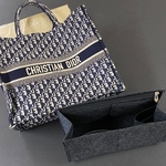 DIOR ディオール　ブックトート用　オブリーク　booktote★バッグインバッグ 