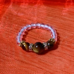 タイガーアイの天然石リング