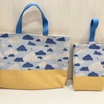新品未使用　入園準備　レッスンバッグ　上履き入れ　セット
