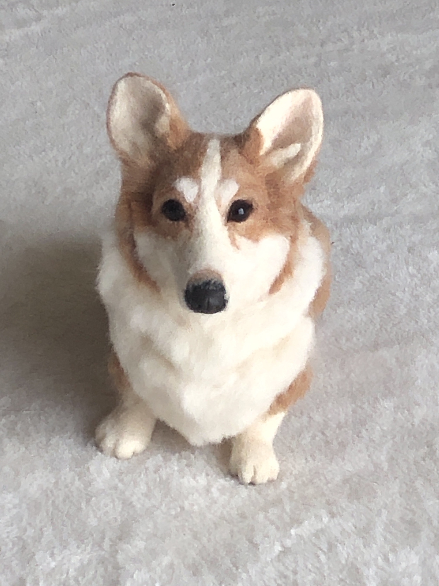 数量限定 特売 羊毛フェルト犬オーダーメイド 写真は参考品です 即日出荷