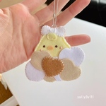 ポポのキーホルダー《白》♡スタジオハヌルコラボ商品