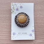 ガラスビーズ刺繍 ポニーフック【1105】