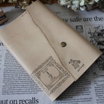 □*Smile*もっちり♪BOOKカバー＆無印・ほぼ日手帳カバー □