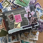 わくわく　外国切手ケース　E