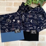 ランチョンマット&給食袋セット 巾着 宇宙科学柄  物理　ナフキン　入園入学