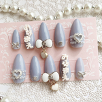 【人気No.3】☆kirari-nail☆ No.226 推しネイル青