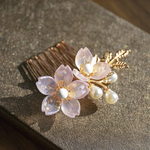 桜のかんざし　ヘアコーム  さくら