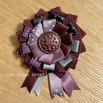 えんじ色ロゼット*★370