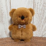 ほほえみくまのぬいぐるみ（キャメル）