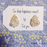 ❇︎しずくパールピアス・イヤリング❇︎