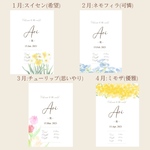 命名書♡誕生花♡バースデイフォト♡ニューボーンフォト♡