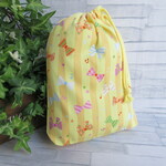 巾着袋(24cm×18cm)＊給食袋＊入園入学/通園通学【251-A】