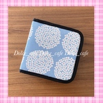 Dolce★北欧花柄DVD/CD・メディアケース★BL&WH