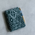ほぼ日手帳カバー　オリジナルサイズ　symphony green mina perhonen