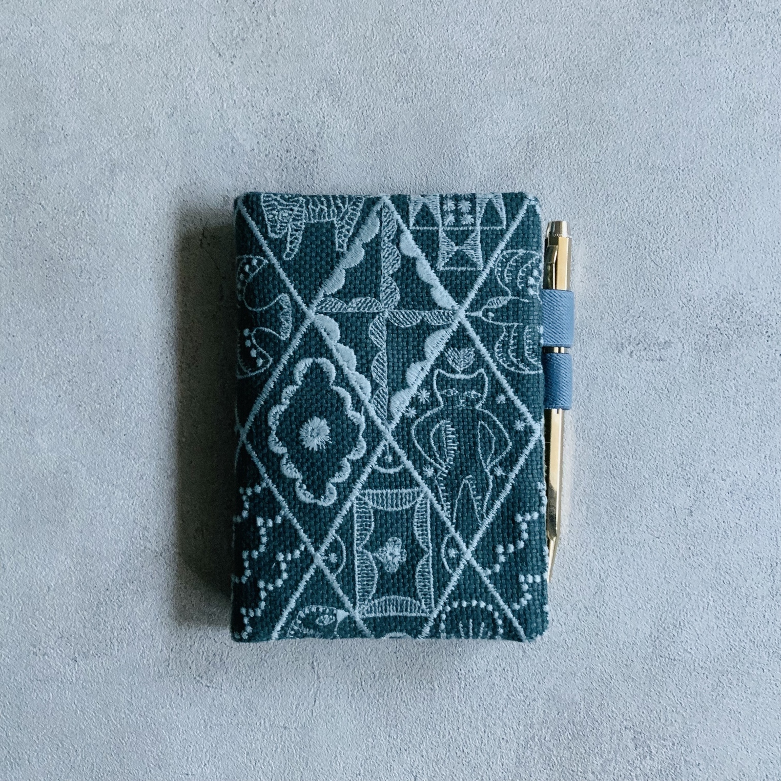 ほぼ日手帳カバー オリジナルサイズ symphony green mina perhonen