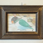 原画　 「白くて気の強いあの子へ」　★ポストカード付★