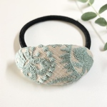 《再販》ミナペルホネンஐ  jungle relief オーバルカーブ型ポニー ヘアゴム ⑅◡̈*プチギフトにも