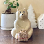 しろくま貯金箱のバスケット