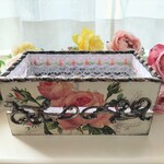 【送料無料】マスクケース　小物入れ（薔薇）