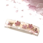 桜のバレッタ