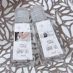 結婚式　ハンドジェル　シール　除菌　アルコールジェル　コロナ対策　プチギフト　ウエディング