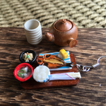 アジの干物ワンプレート定食ピアス　再販
