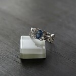 カラーチェンジフローライト　リアンフィリグリーリング　SILVER925　