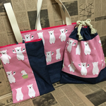  白くまくん＋デニム【入学3点セット】