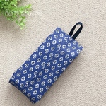 エコティッシュケース＊ティッシュカバー＊マスクストッカー＊プロヴァンス風＊ブルー