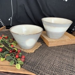 カフェボール　粉引吹きシリーズ