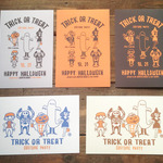 TRICK OR TREAT　ポストカード5枚セット