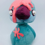 【hoozuki8010様専用】青ゾンビ文鳥ぬいぐるみ*20220213