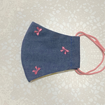 🎀大人かわいいマスク🎀リボン刺繍🎀