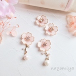 【再販】桜 ピアス パール つぼみ