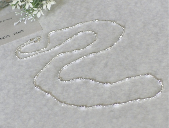 再販×2❯カレンシルバー☆ ネックレス No. 5 - Antique Rose