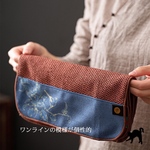 私だけのデザイン。　高級茶巾　錦綉江山 コットンリネハイグレードティータオル　ティーマット