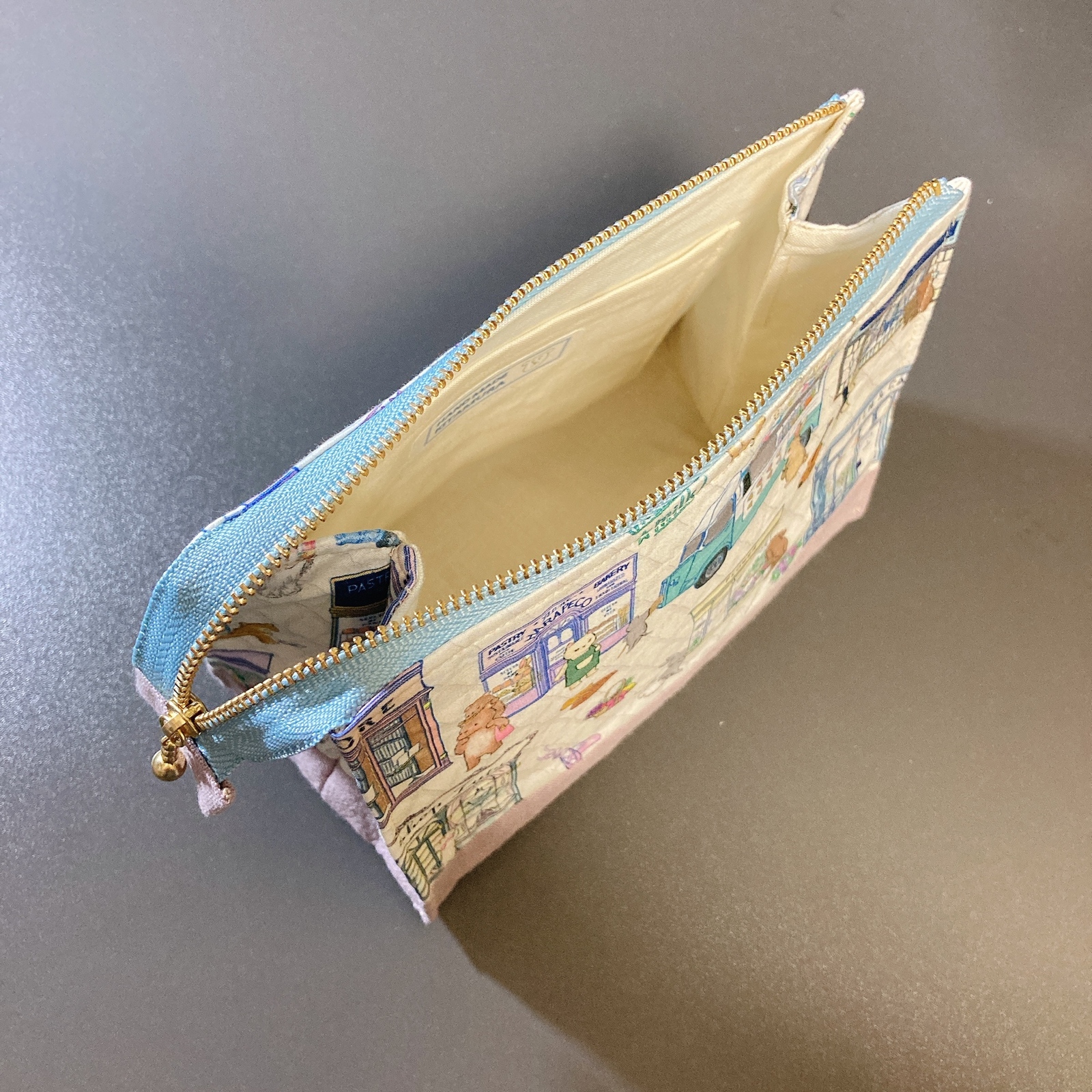 テントポーチ ユキエモン生地（ホリデー）使用 - HANDMADE KITAMURA＇S