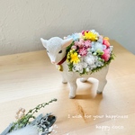 《新作》＊.・.＊。ひつじ🐑フラワーポット＊。・＊