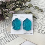 ターコイズ大仏さま〈ピアス〉