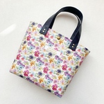 15%OFF SALE リバティ　ラミネート　ミニトートバッグ
