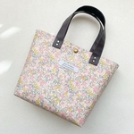 15%OFF SALE リバティ　ラミネート　ミニトートバッグ