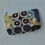 パッチワークポーチ＊yume＊ミナペルホネン＊カードポケット付き!