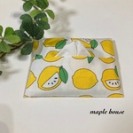 ［送料無料]大人用ポケットティッシュカバーレモン🍋柄