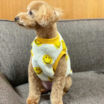 犬服‼︎ニコマークフリースボア　アイボリー ☆XS.S.M.DXS.DS.DM