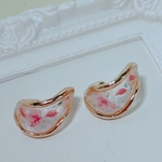 🌸桜イヤーカフ　両耳　(レジン)