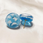 青空×雲レジンピアス♡イヤリング　どちらでも対応可能♡