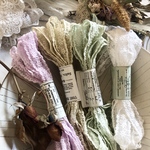 ＊可憐な＊naturalカラー＊4色レースリボンセット①
