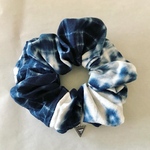 Indigo ❤︎ sea 藍染めシュシュ