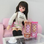 ミニチュアドール箱・ミニチュアペーパークラフト・リカちゃんサイズ・りかちゃん・ドール