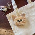 保護猫チャリティキーホルダー【茶トラさん】